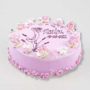 MEISJE GEBOORTETAART