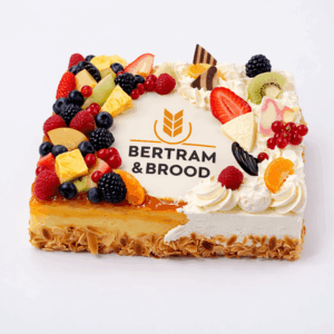 SLAGROOM VRUCHTEN FOTOTAART